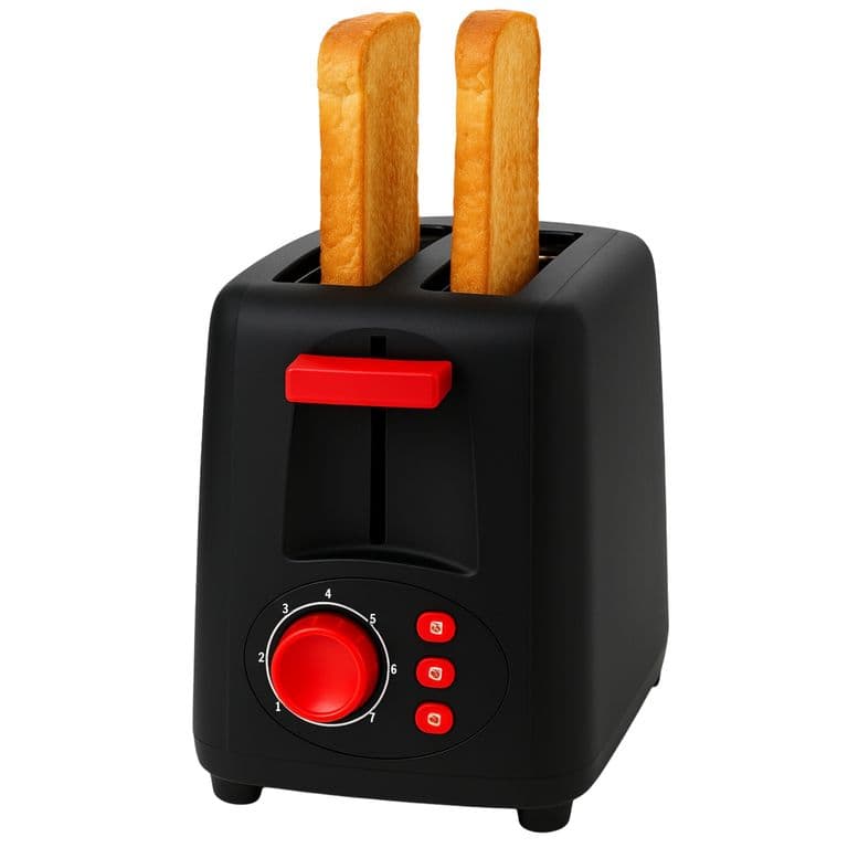 Tostador de Pan Electrico 900W Easy Toast 4500 Black 3en1