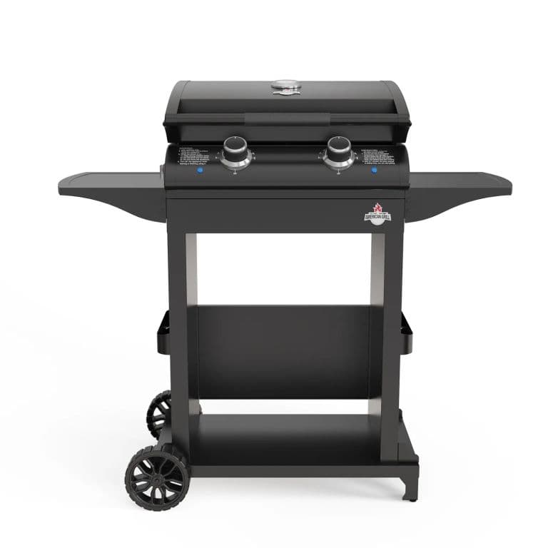 Parrilla Exterior -Interior Electrica Boston Black E2B + Carro