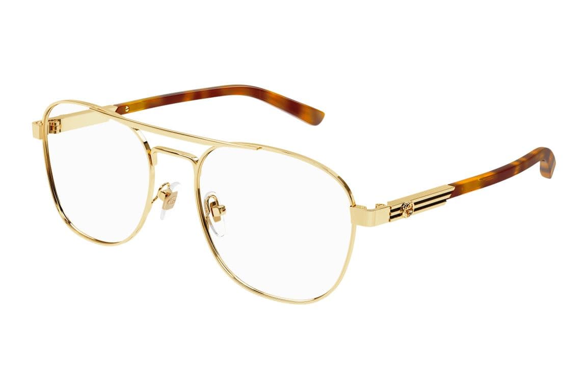 Lentes Opticos Dorado Amarillo M