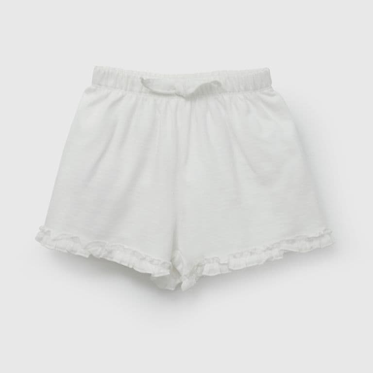 Short para Nina Blanco Blanco 3 ANOS
