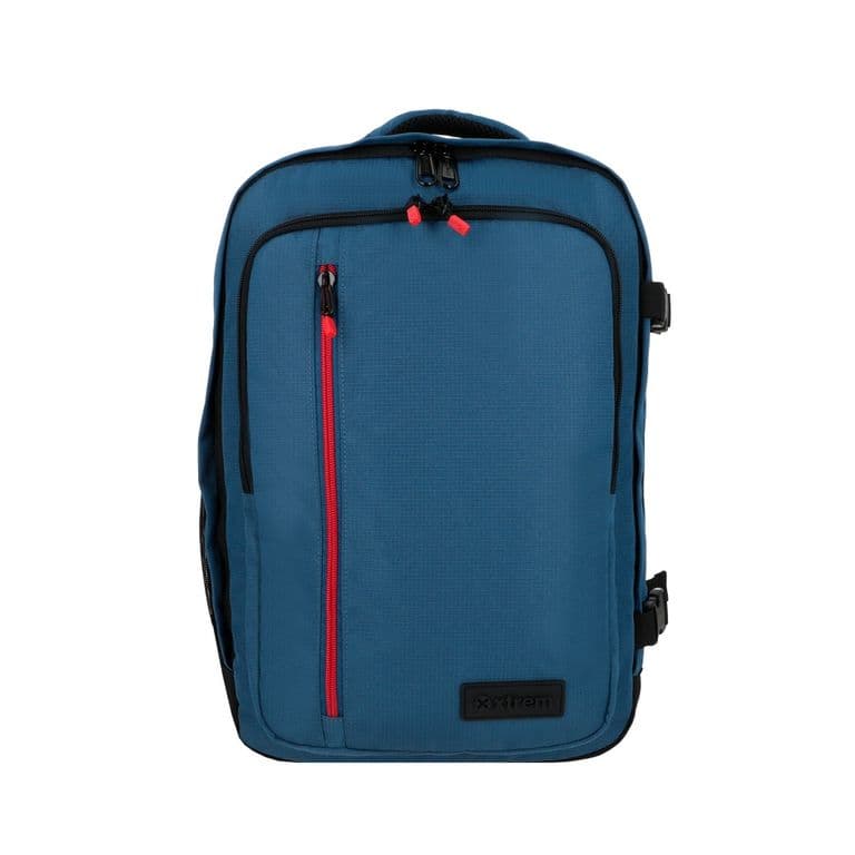 Mochila de Viaje con Bolsillo Laptop 16" Litemove Azul/Rojo 5XT Azul L