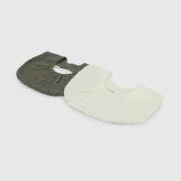 Packs Dos Baberos Impermeable Multicolor New born TU Blanco TALLA UNICA