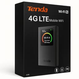 Router Portatil 4G LTE 3G WIFI 6 con Bateria de 2100mah