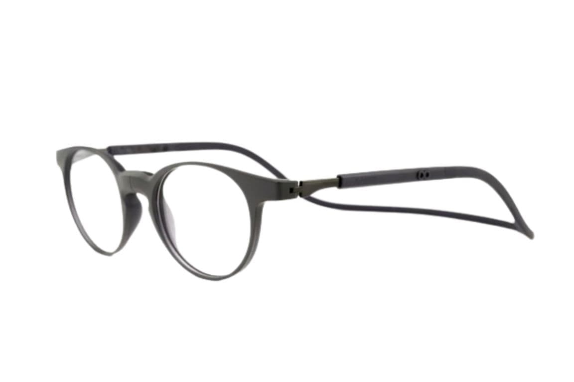 Lentes Opticos Soho Prime Gris con Clip Magnetico Gris M