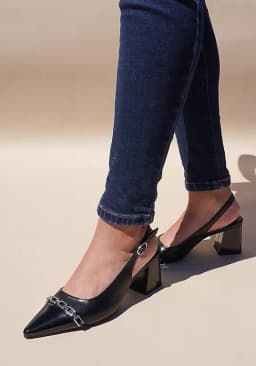 Zapatos Formales Mujer Negro 39