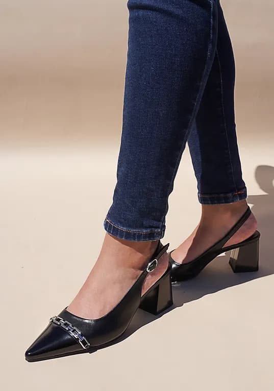 Zapatos Formales Mujer Negro 39