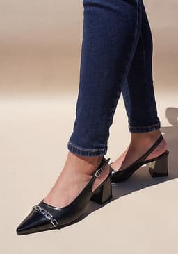 Zapatos Formales Mujer Negro 38