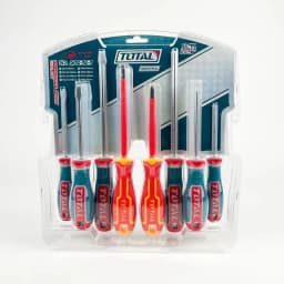 Kit Set Juego Destornilladores 8 Piezas Total Tksds0836
