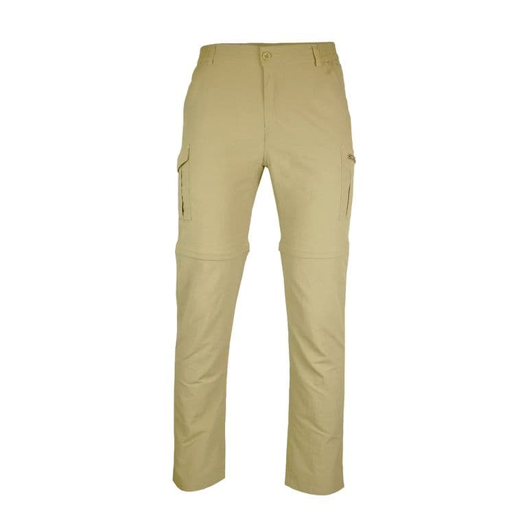 Pantalon Trekking Desmontable Ripstop UPF50 Fenec Beige Hombre Beige 2XL
