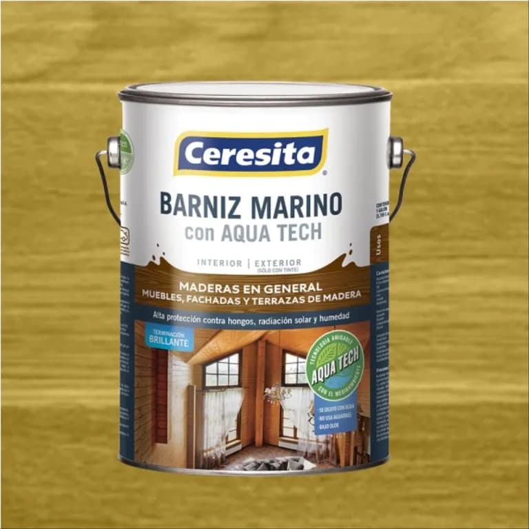 Barniz marino Aqua Tech maple 1 gl
