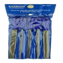 Kit Juego Limas De Acero 5 Piezas 8 Pulgadas Mk-0077