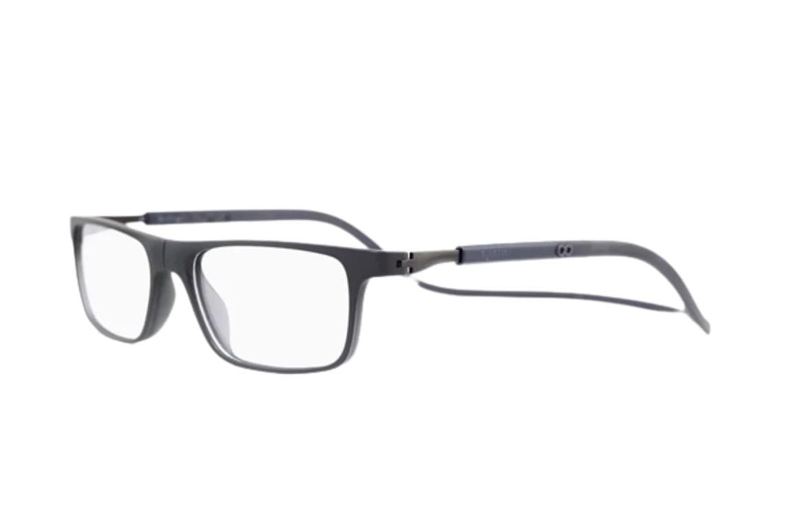 Lentes Opticos Jabba Prime Gris con Clip Magnetico Gris M