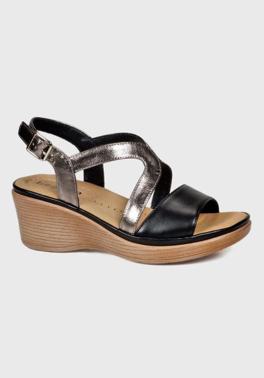 Sandalia Kimey Negro Negro 37