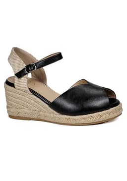 Sandalia Benedicta Negro Negro 40