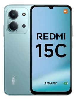 Redmi 15C 4G 8GB + 256GB Mint Green Verde.
