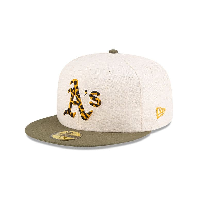 Gorra 59Fifty Oakland Athletics Hemp Natural Beige Beige 7 3/8