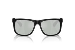 Lentes de Sol Justin Negro Polarizados Espejados Ray-Ban Negro M