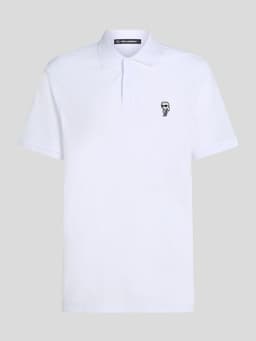 Polo con IKON KARL bordado Blanco Blanco L