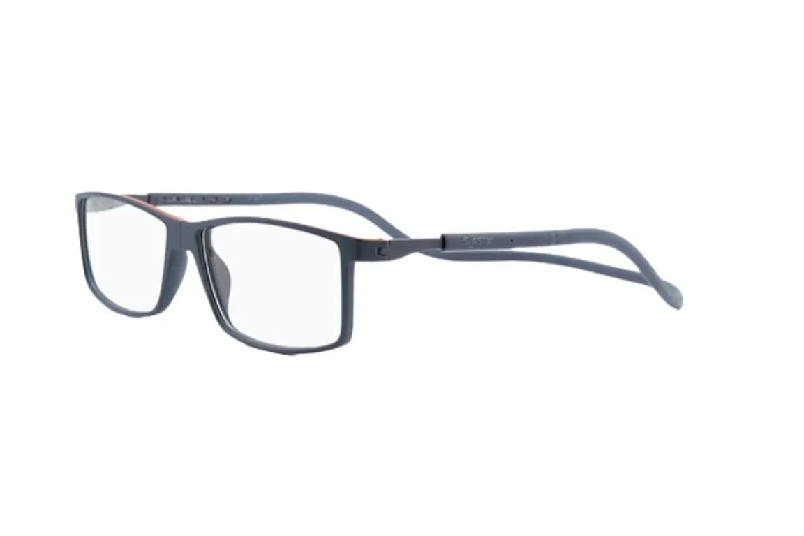 Lentes Opticos Trevil Azul con Clip Magnetico Azul M