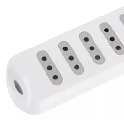 ALARGADOR 6 TOMAS Y 2 USB, 1.5 METROS SWITCH ON/OF BLANCO