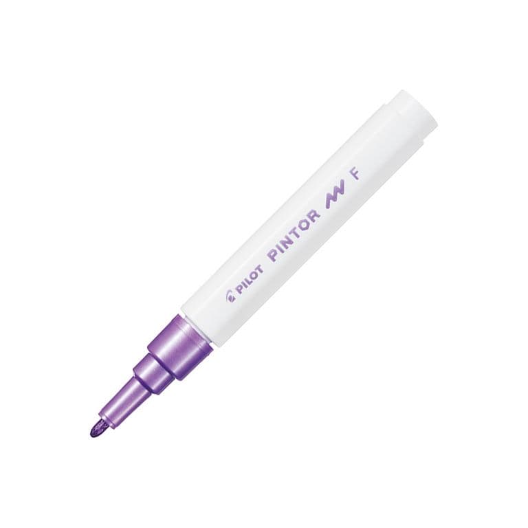 Marcador Pintor Fino Violeta Metalico