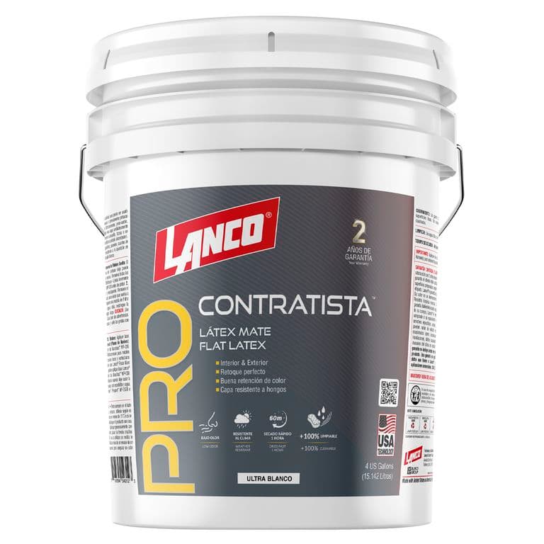 Latex Pro Contratista Blanco 4GL