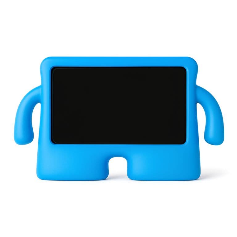 Funda Goma ninos EV Compatible Con Tablet Samsung Tab A8 T290 / T295 Azul