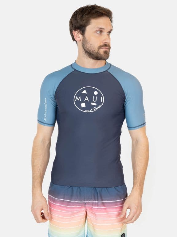Polera UVP Meika Azul Hombre Azul S