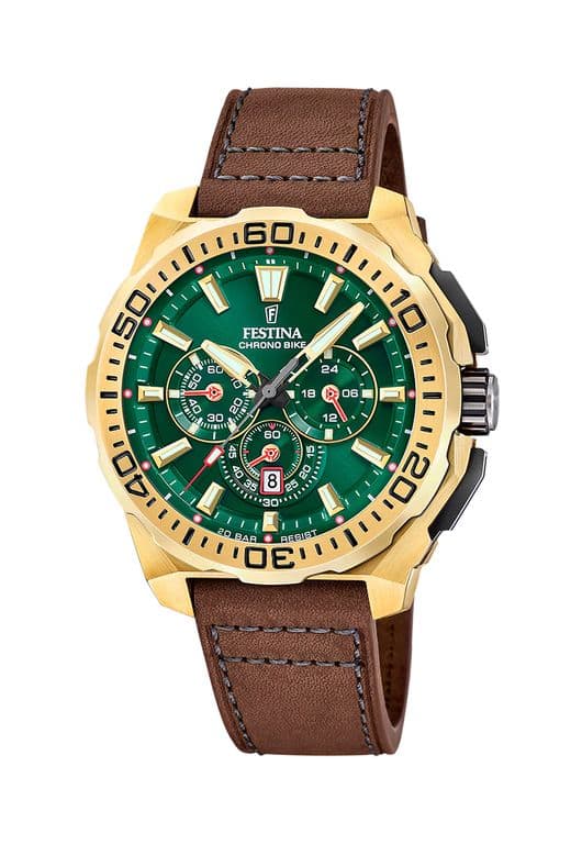 Reloj F20728/2 Verde Hombre Chrono Bike Verde TALLA UNICA