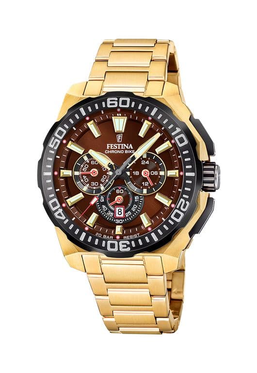 Reloj F20727/3 Marron Hombre Chrono Bike Marron TALLA UNICA