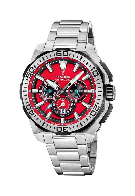 Reloj F20724/5 Rojo Hombre Chrono Bike Rojo TALLA UNICA