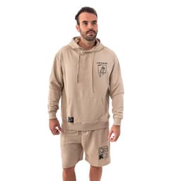 Conjunto Poleron con Short Beige 2XL
