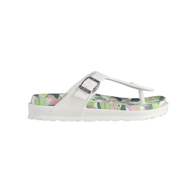 Sandalias Mujer New Capri Vegan Blanco Print Blanco 35
