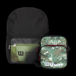 Pack Mochila Portland + Bandolera Jarbinks verde Negro TALLA UNICA