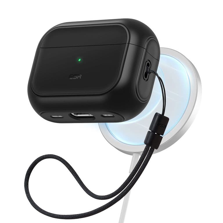 Carcasa Funda Compatible con Airpods Pro 3 Orbit Hybrid Negro