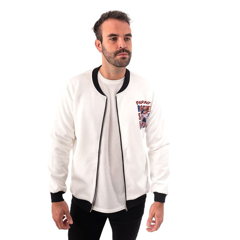 Bomber Sublimada Blanco L