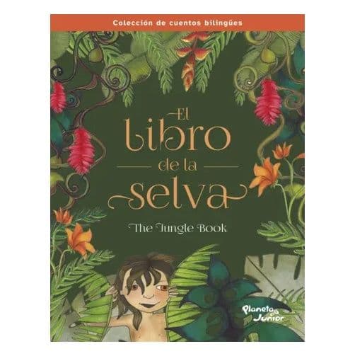 EL LIBRO DE LA SELVA BILINGUE TAPA DURA - AA VV - LIBRO