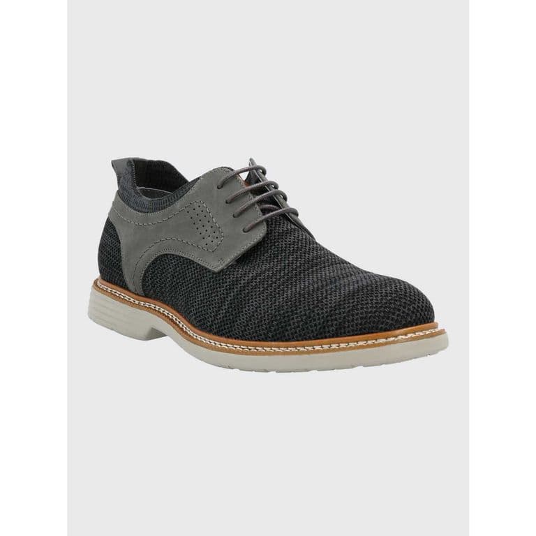 Zapato Elgin Hombre Gris Gris Claro 39