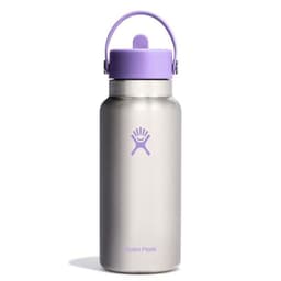 Botella Hydroflask Boca Ancha Con Bombilla 943Ml Violeta