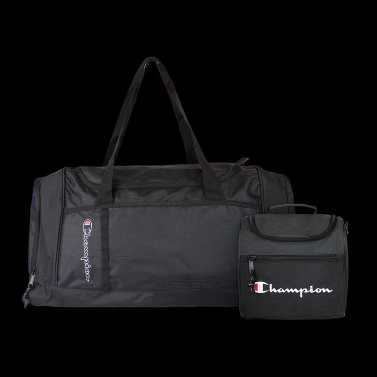 Pack bolso Brooklyn + Lonchera Oxford negra Negro TALLA UNICA