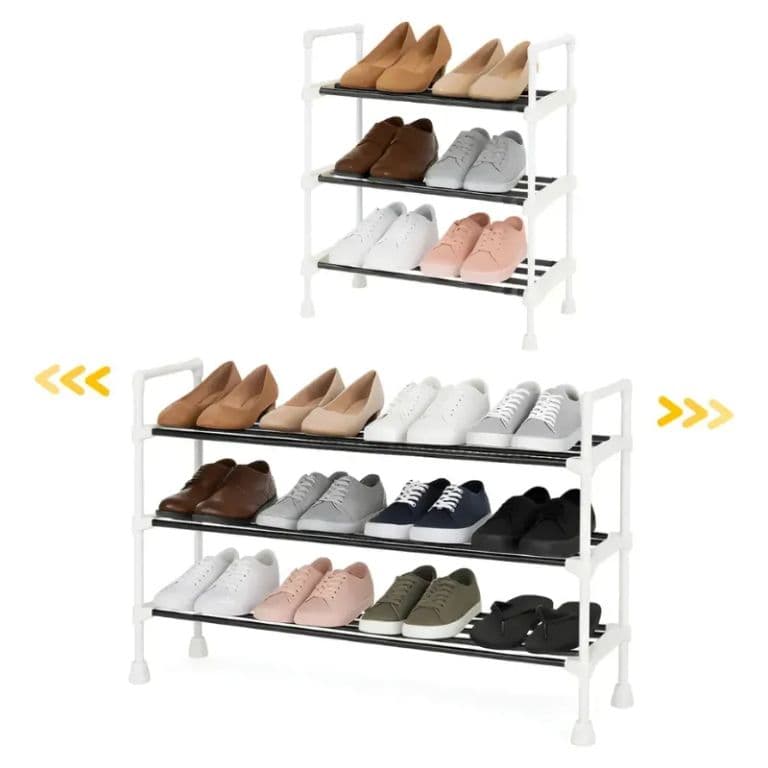 Rack Zapatero Extensible Simpel Orgnanizadores De Zapatos