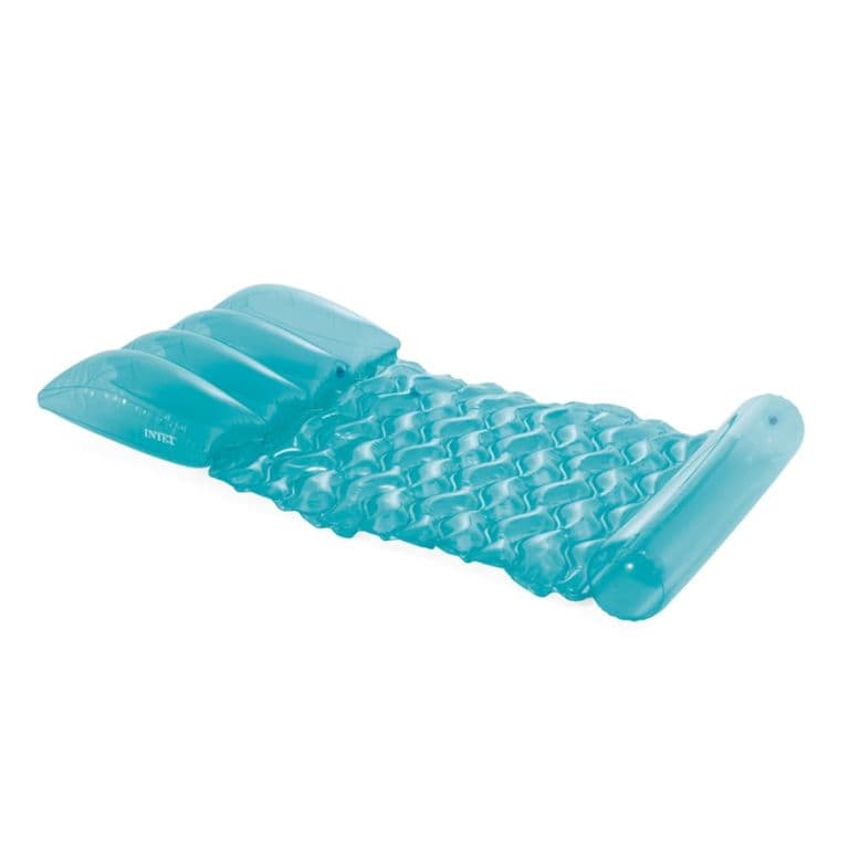 Hamaca Colchoneta Inflable 173 x 89 cm Azul