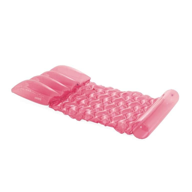 Hamaca Colchoneta Inflable 173 x 89 cm Rosado