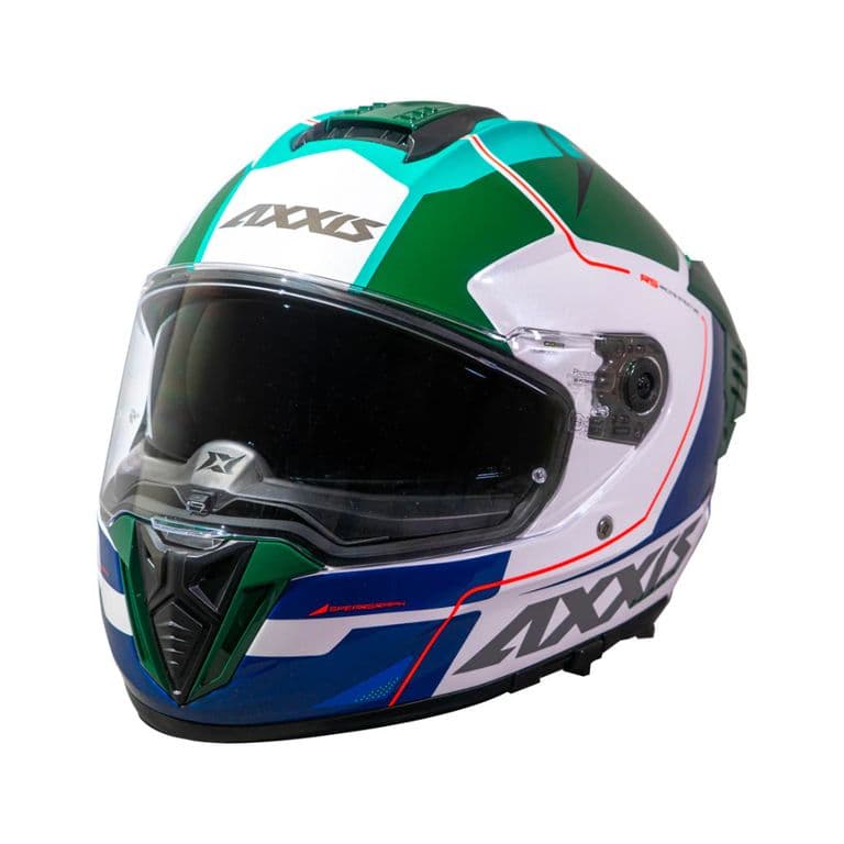 Casco Para Moto SV Hawk Spear A6 Verde Brillo_. #008000 M