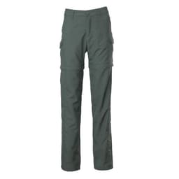 Pantalon Trekking Secado Rapido Desmontable Mujer Oliva XS