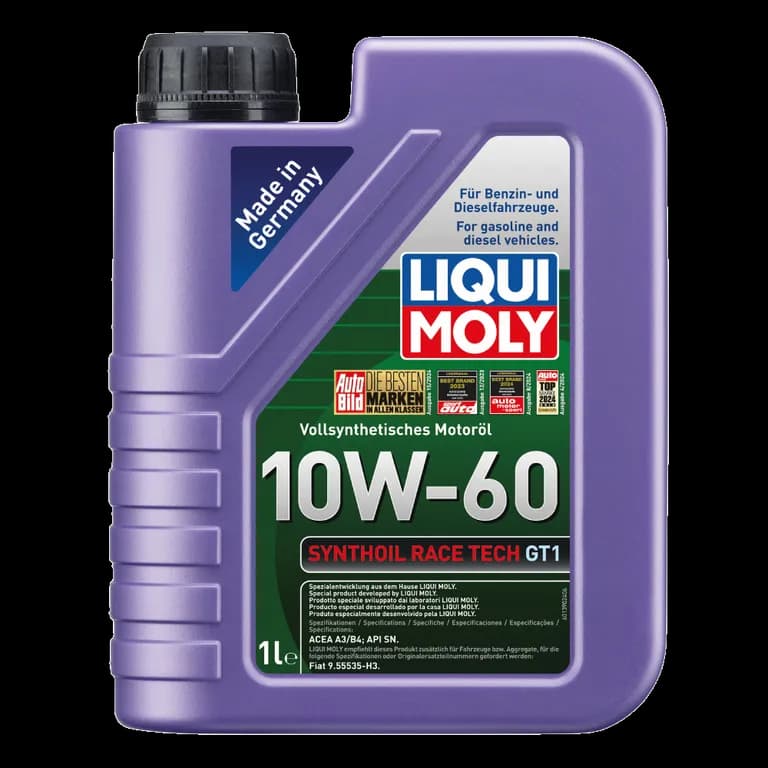 Aceite Synthoil Race Tech GT1 10W-60 1 lt