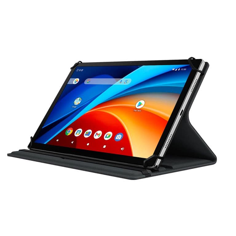 Funda para Tablet 10 Rotatoria Eco-Cuero Color Gris
