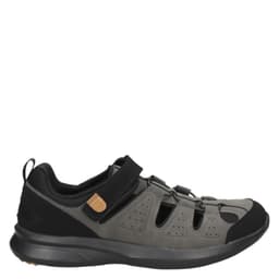 Sandalia Casual Hombre Marron oscuro Gris 39