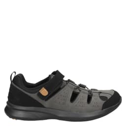 Sandalia Casual Hombre Marron oscuro Gris 40