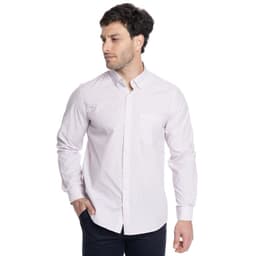 CAMISA HOMBRE MANGA LARGA TREVIRA ESTAMPADA Palo Rosa XL
